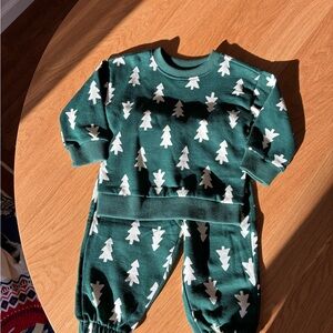 Hanna Andersson Sweatshirt & Sweatpant Set 18-24M